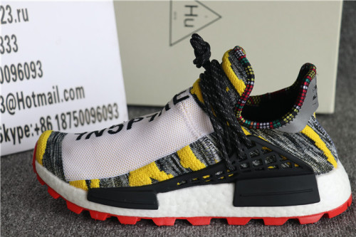 Pharrell Williams x adidas Originals Hu NMD Trail Yellow Red