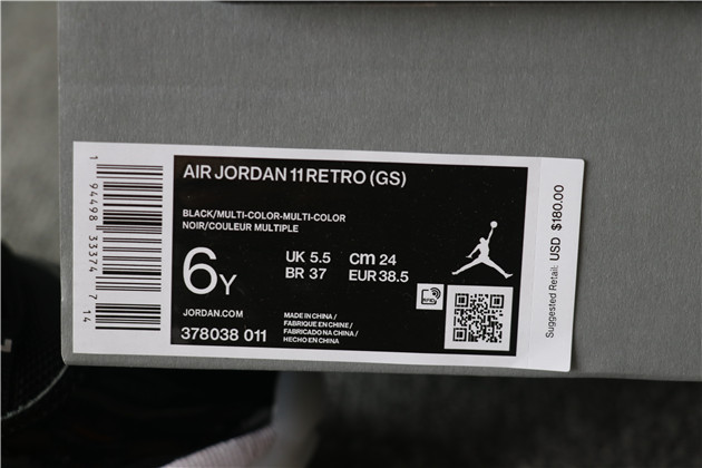 GS Nike Air Jordan 11 25th Anniversray GS
