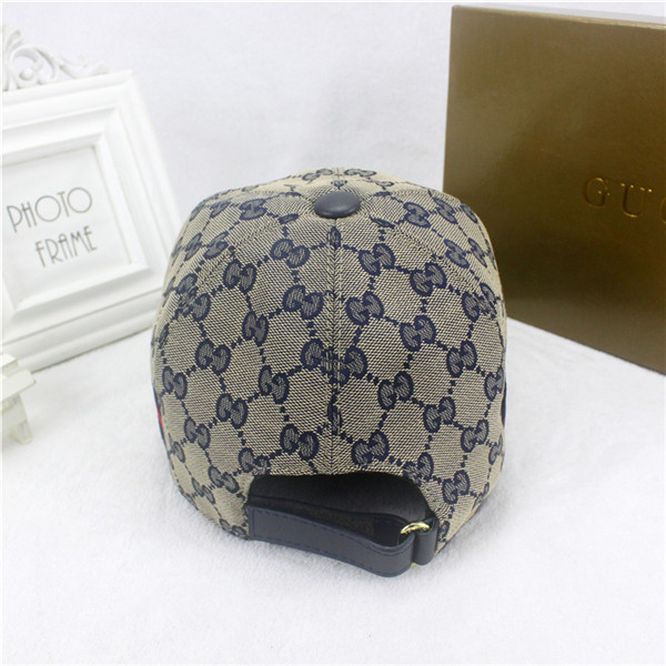 Gucci baseball cap with box full package size for couples 234