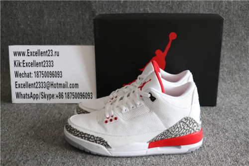 Authentic Nike Air Jordan 3 Retro White Cement