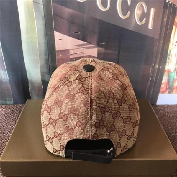 Gucci baseball cap with box full package size for couples 083