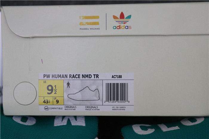 Authentic Adidas  Human Race NMD Clouds Moon Blue
