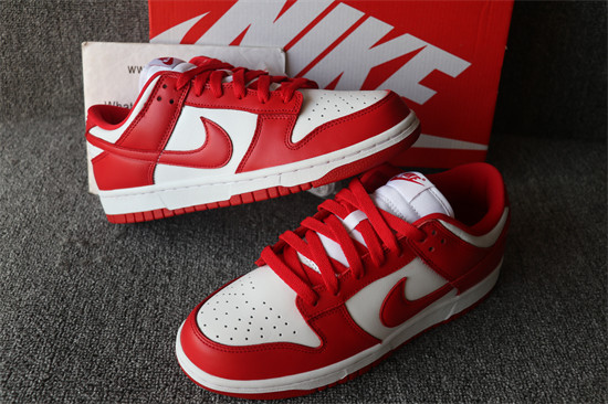 Nike SB DUNK Low White Red