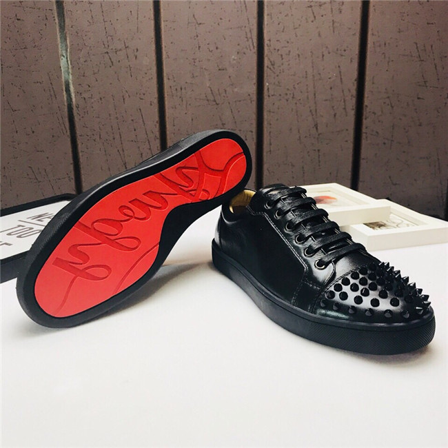 Chirstian Louboutin CL Low Rivet Casual Shoes 012