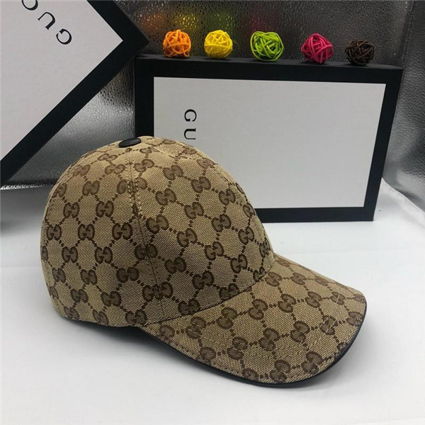 Gucci baseball cap with box full package size for couples 029