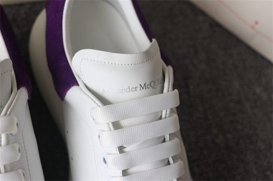 Alexander McQueen White Purple