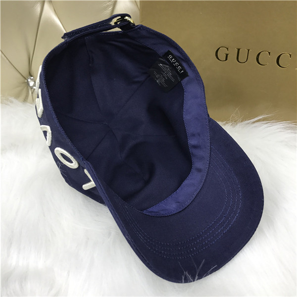 Gucci baseball cap with box full package size for couples 107