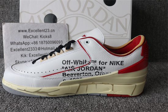 Off White x Nike Air Jordan 2 Chicago