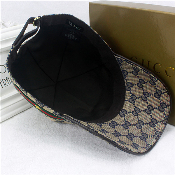Gucci baseball cap with box full package size for couples 266