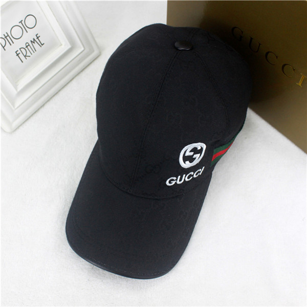 Gucci baseball cap with box full package size for couples 264