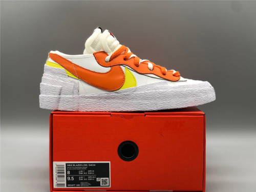 Sacai X Nike Blazer Low White Orange