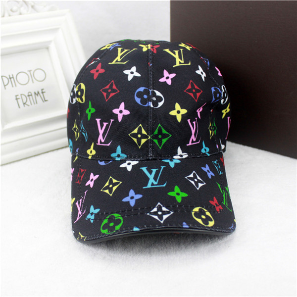 Louis Vuitton Baseball Cap With Box Full Package Size For Couples 034
