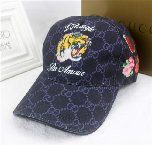 Gucci baseball cap with box full package size for couples 248