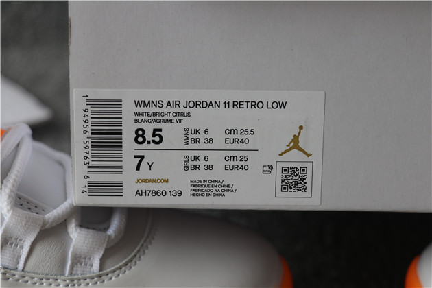 Nike Air Jordan 11 Low Citrus