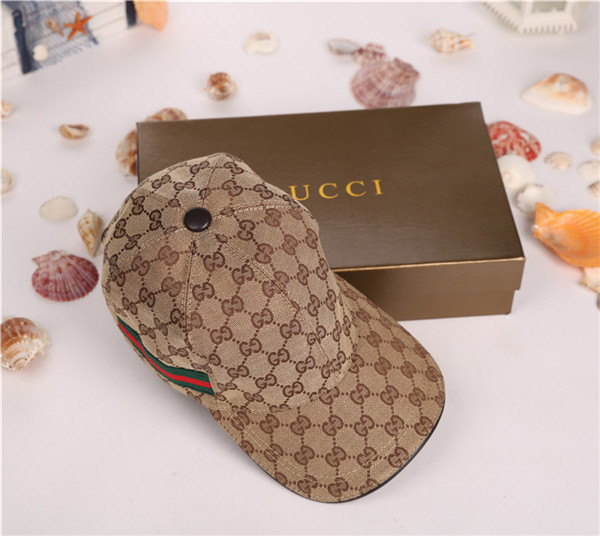 Gucci baseball cap with box full package size for couples 191