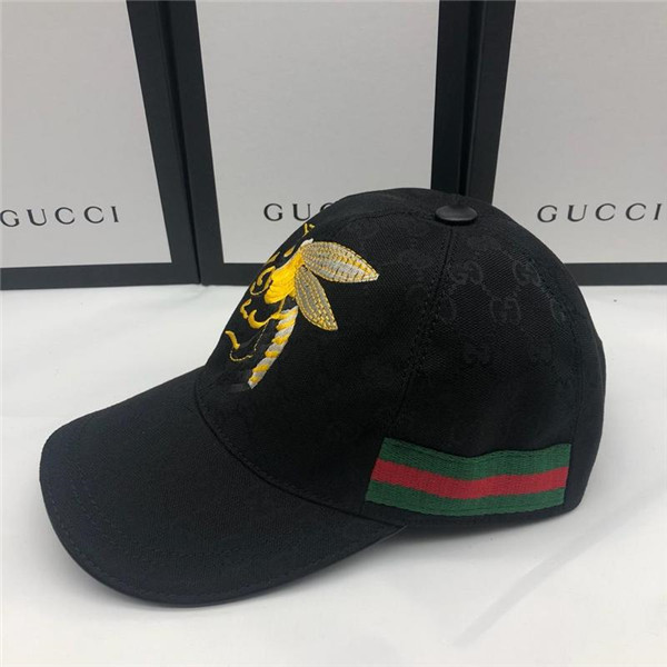 Gucci baseball cap with box full package size for couples 036