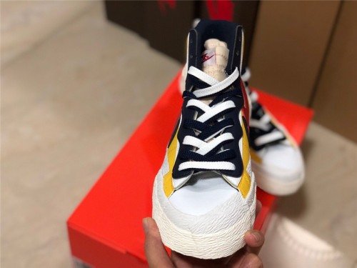 Sacai x Nike Blazer Yellow