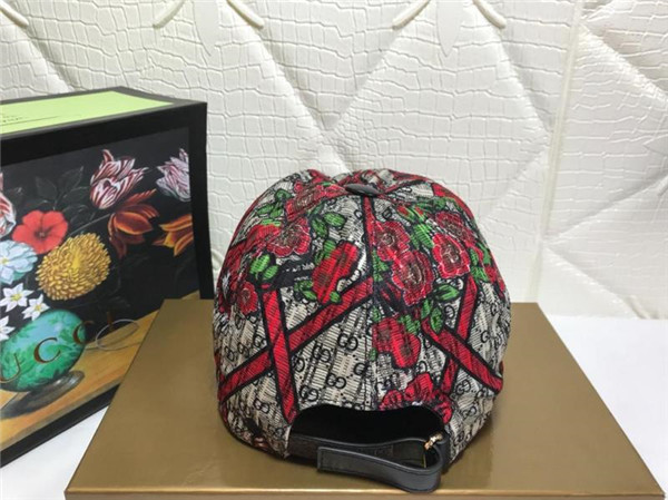Gucci baseball cap with box full package size for couples 001