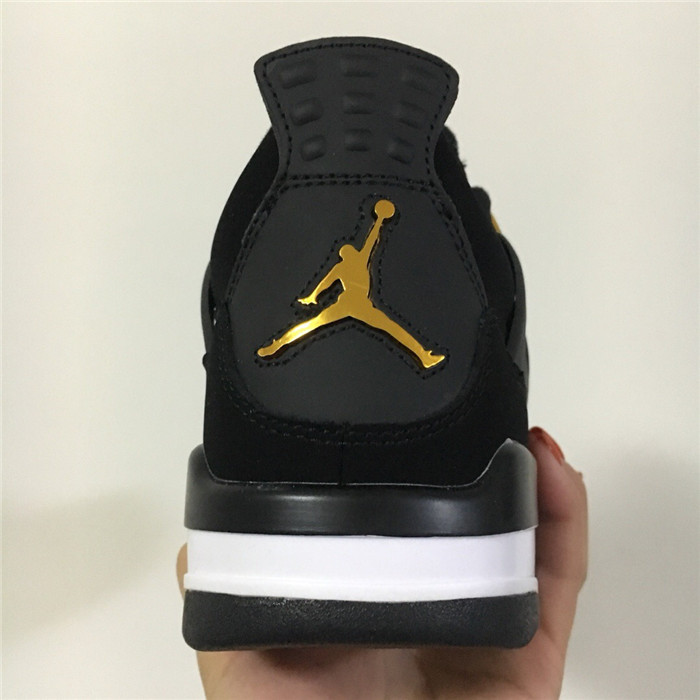 Nike Air Jordan 4 Retro Black metallic Gold