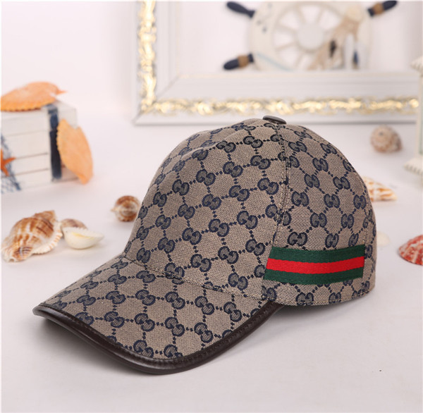 Gucci baseball cap with box full package size for couples 195