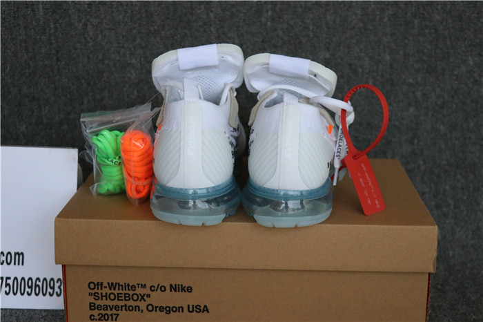 Authentic Off White X Nike Air Vapormax White GS