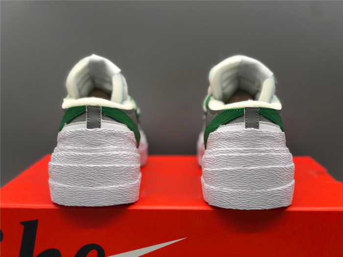 Sacai X Nike Blazer Low White Green