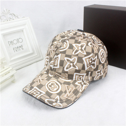 Louis Vuitton Baseball Cap With Box Full Package Size For Couples 025