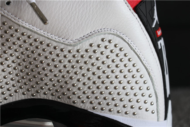 Supreme x Air Jordan 14 Retro White Red