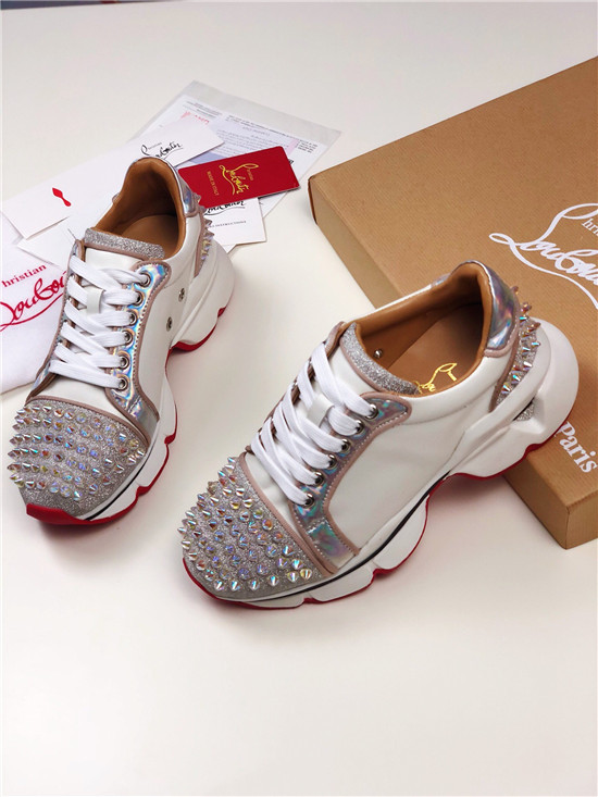 Chirstian Louboutin CL Low Rivet Casual Shoes 048