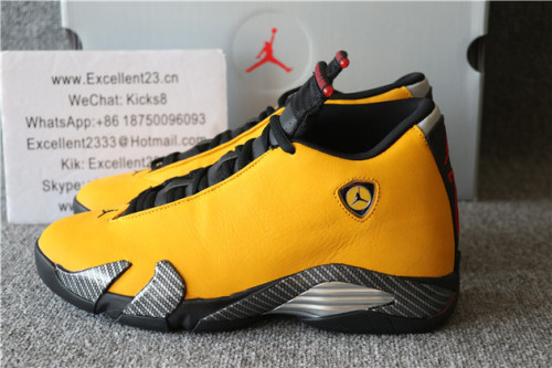 Nike Air Jordan 14 Retro Ferrari Yellow