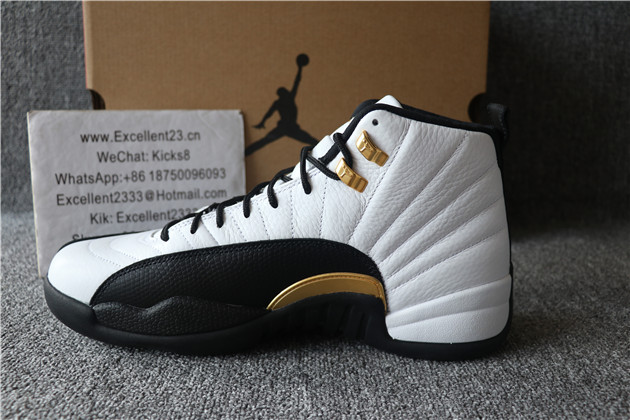 2021 Nike Air Jordan 12 Retro Black Gold