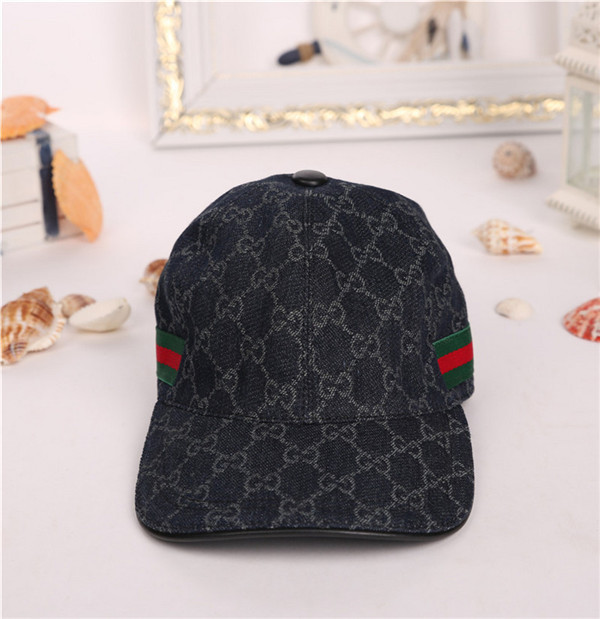 Gucci baseball cap with box full package size for couples 177