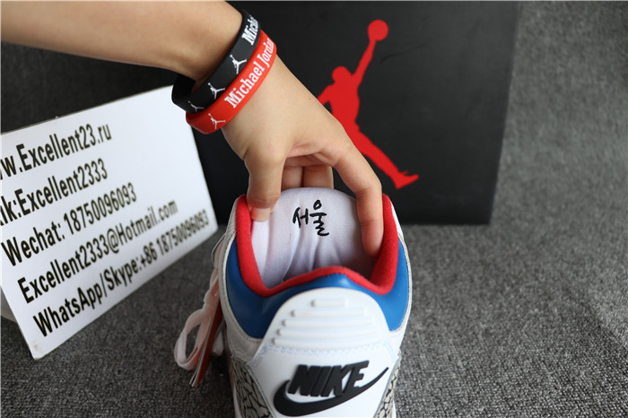 Authentic Nike Air Jordan 3 Retro  Seoul korean