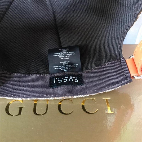 Gucci baseball cap with box full package size for couples 085