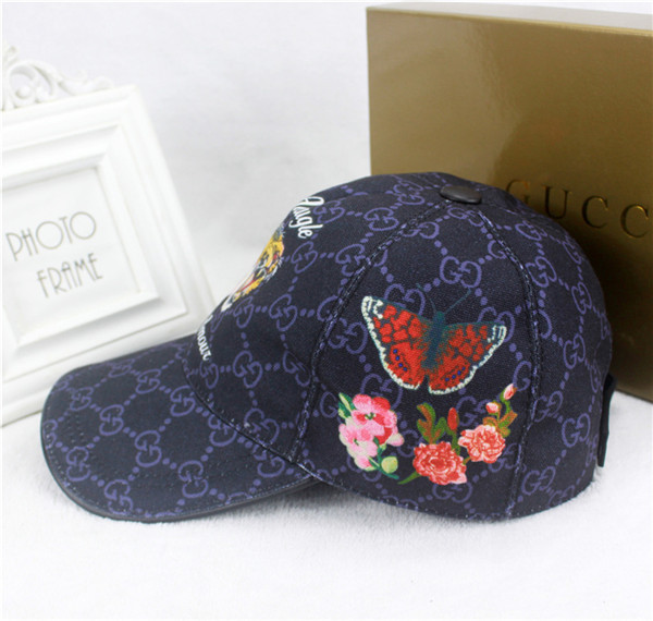 Gucci baseball cap with box full package size for couples 248