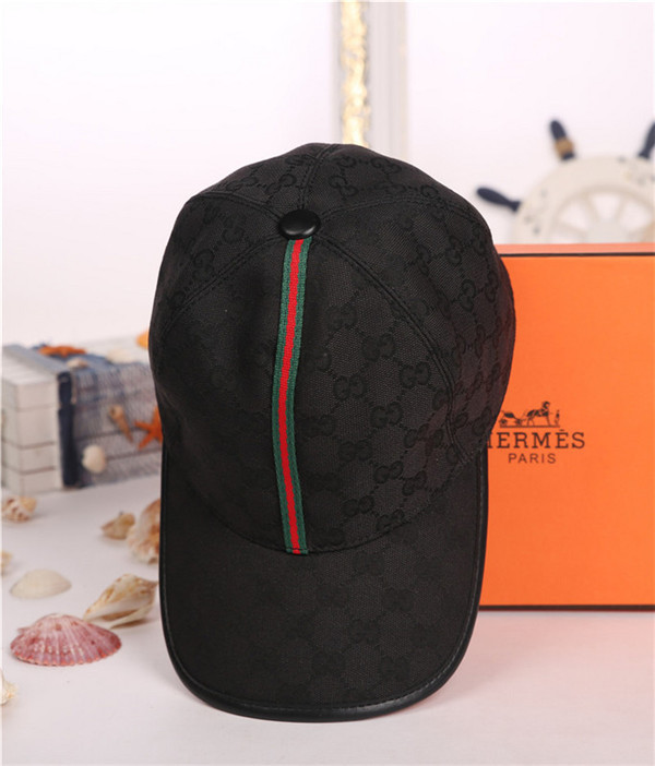 Gucci baseball cap with box full package size for couples 208