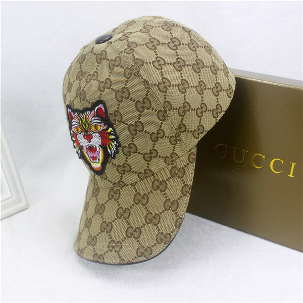 Gucci baseball cap with box full package size for couples 237