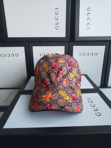 Gucci baseball cap with box full package size for couples 066