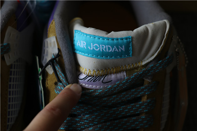 Union x Nike Air Jordan 4 Taupe Haze Purple