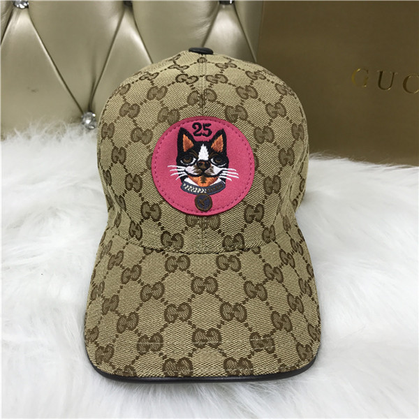 Gucci baseball cap with box full package size for couples 110