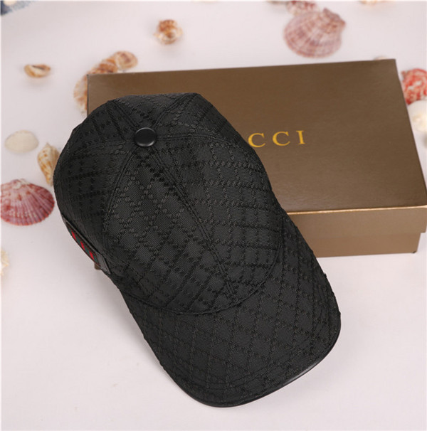 Gucci baseball cap with box full package size for couples 181