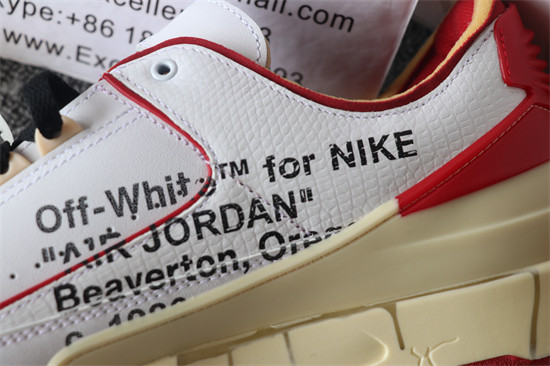 Off White x Nike Air Jordan 2 Chicago