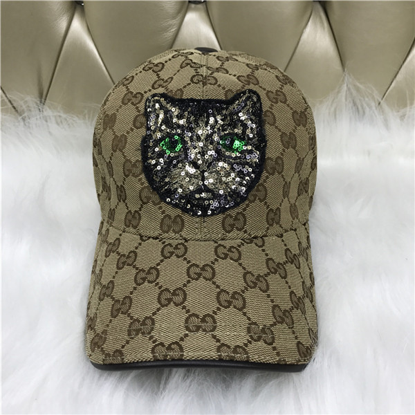 Gucci baseball cap with box full package size for couples 126