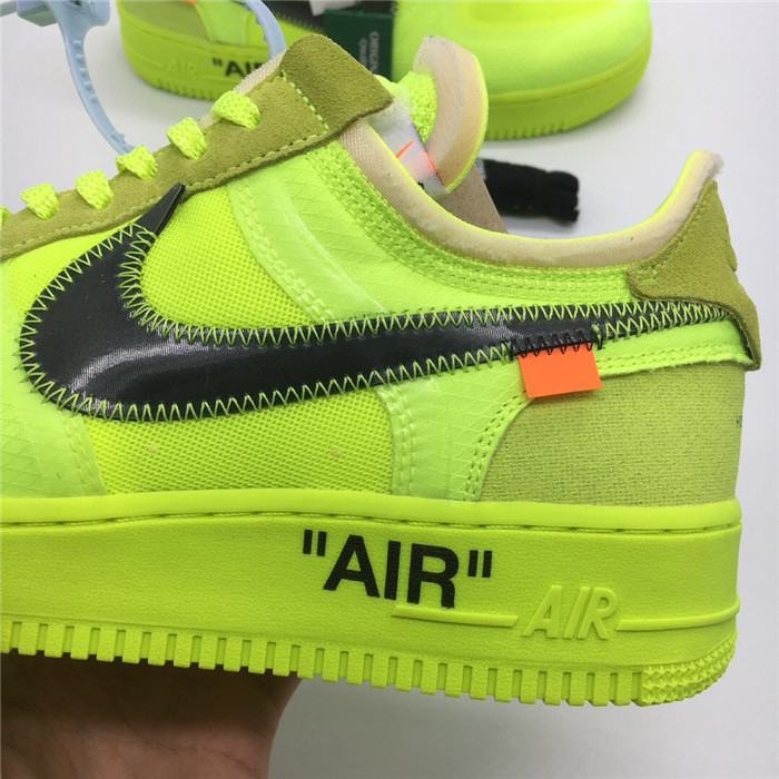 Off White Nike Air Force 1 Low Volt