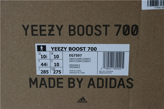 Authentic Adidas Yeezy Boost 700 V2 Grey Inerti