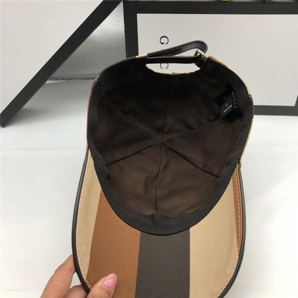 Gucci baseball cap with box full package size for couples 030