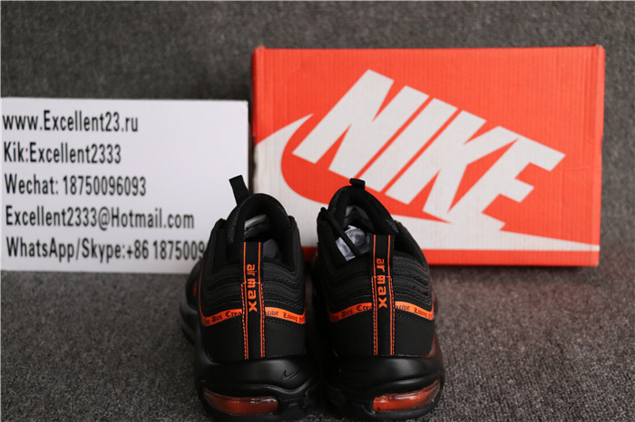 Nike Air Max 97 Black Orange 3M