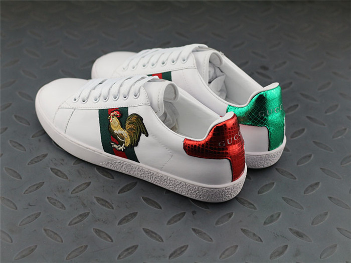 Gucci Ace Embroidered Low Top Sneaker Cock