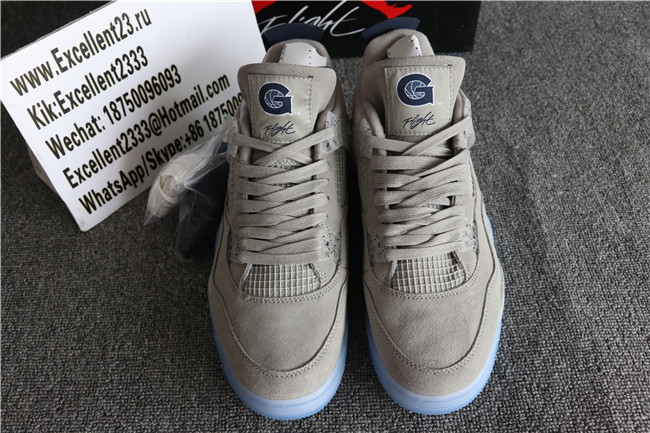 Authentic Air Jordan 4 Retro PE Georgetown