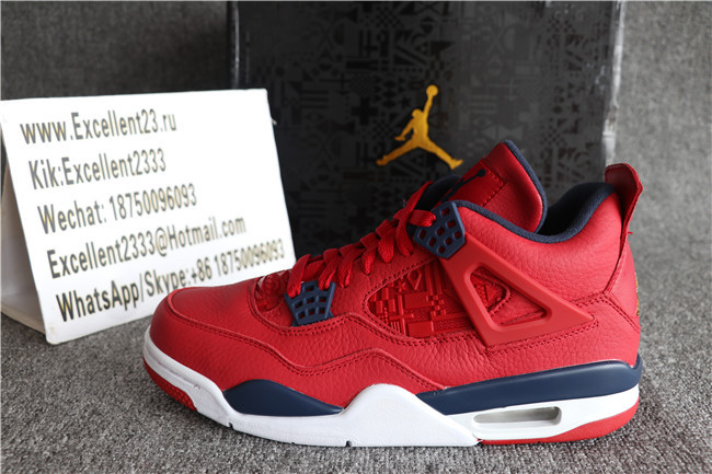 Authentic Nike Air Jordan 4 Retro FIBA